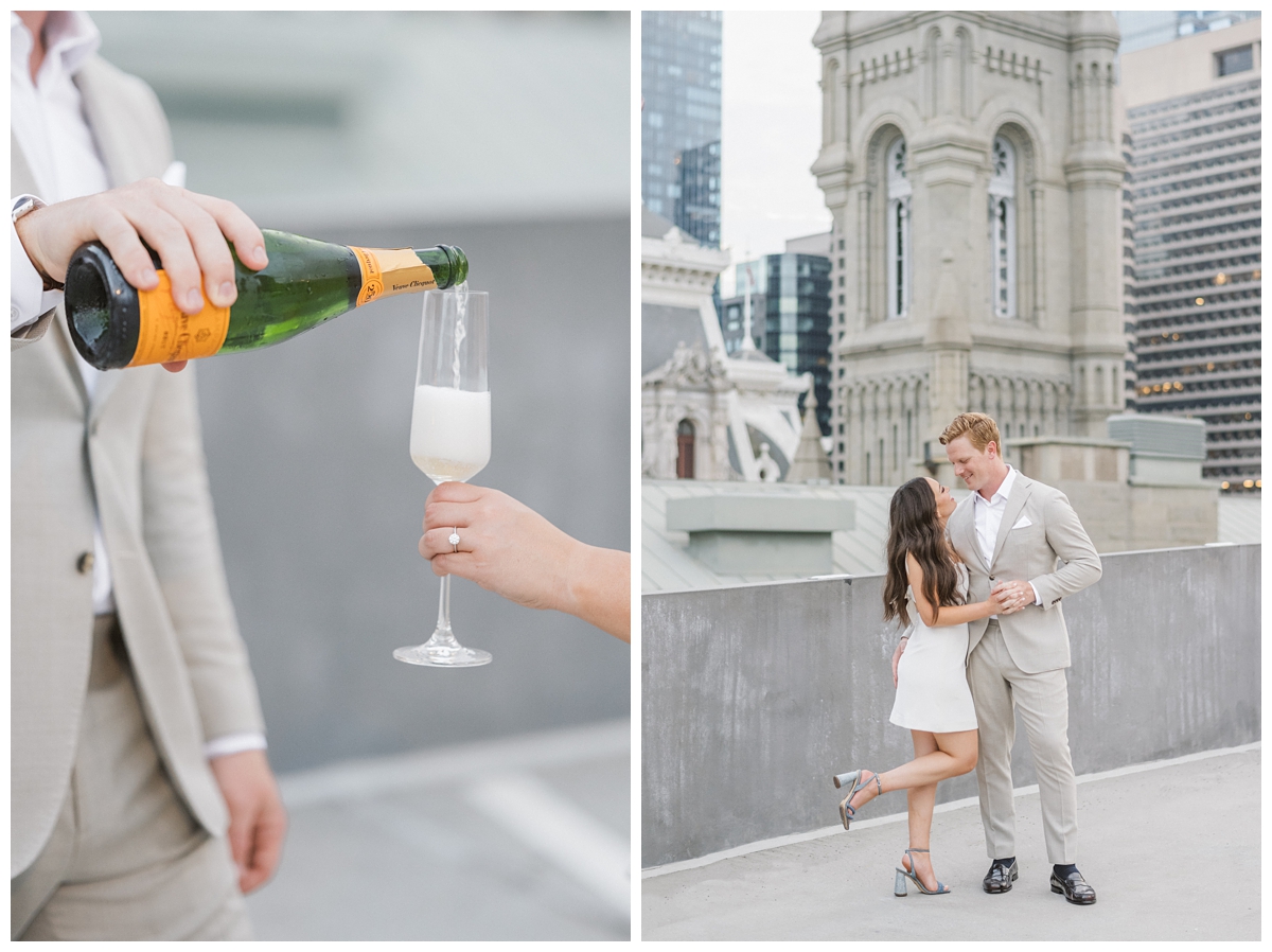 Sophisticated Philadelphia Engagement Photography