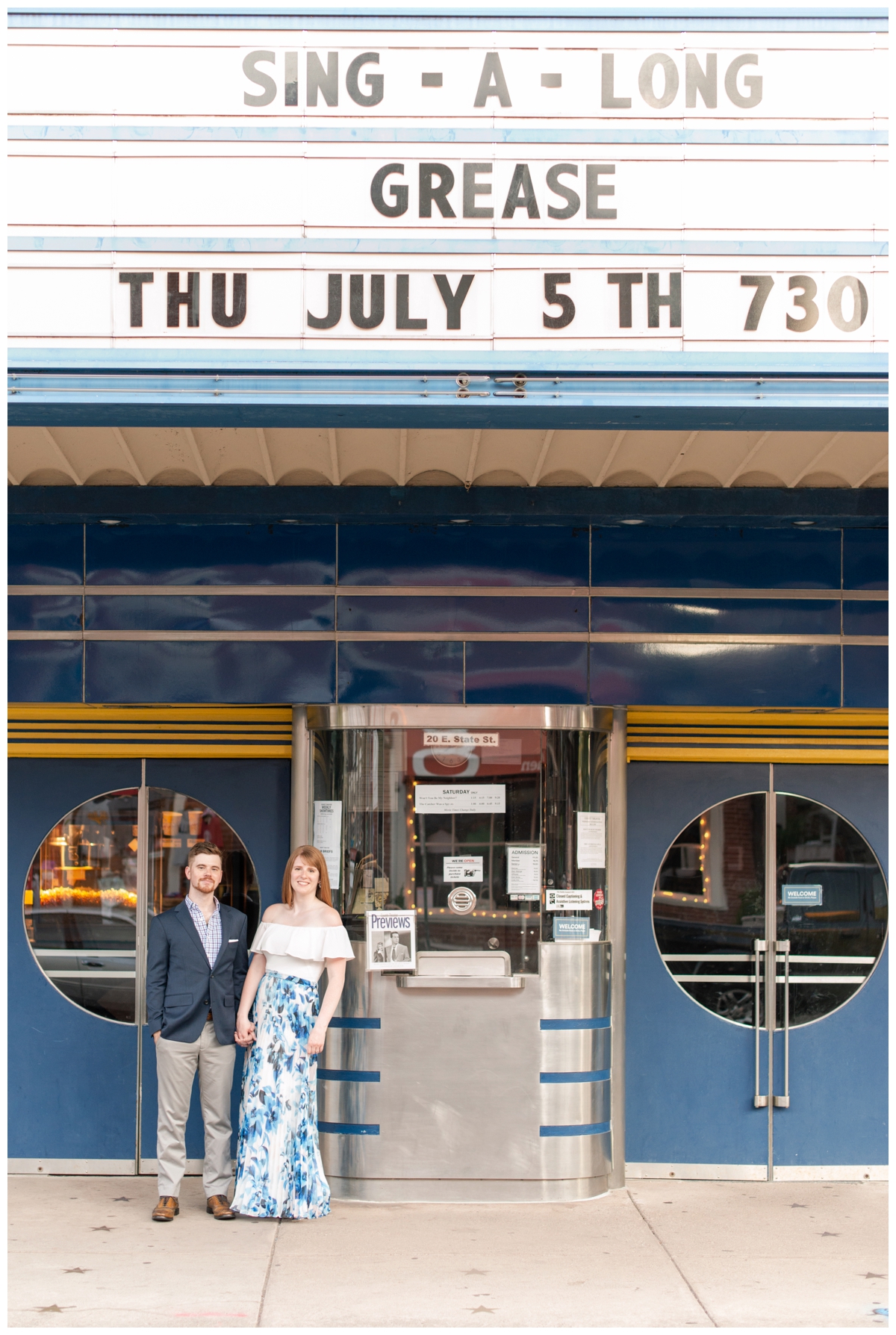 Couple at County Theater
