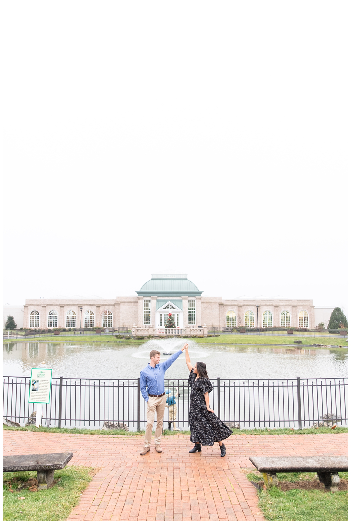 Engagement Session at Hershey Gardens