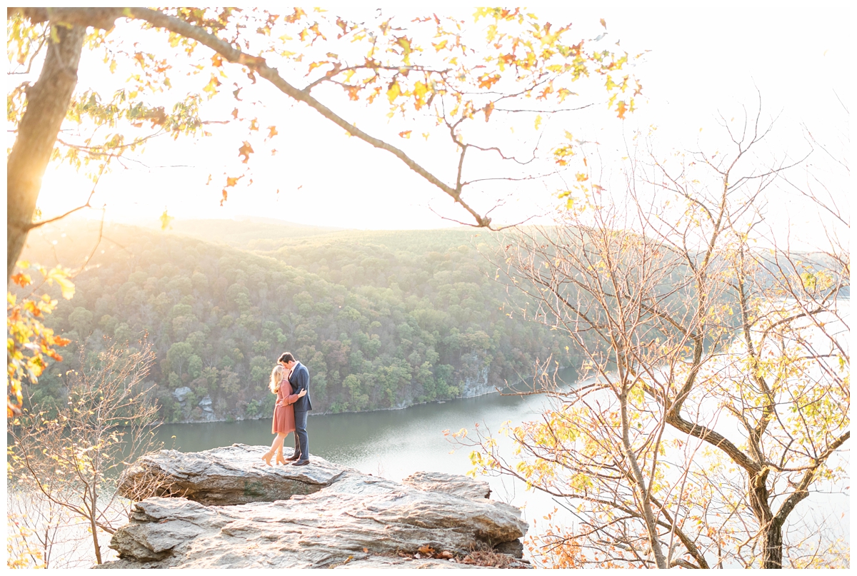 Pinnacle Overlook Engagement Session