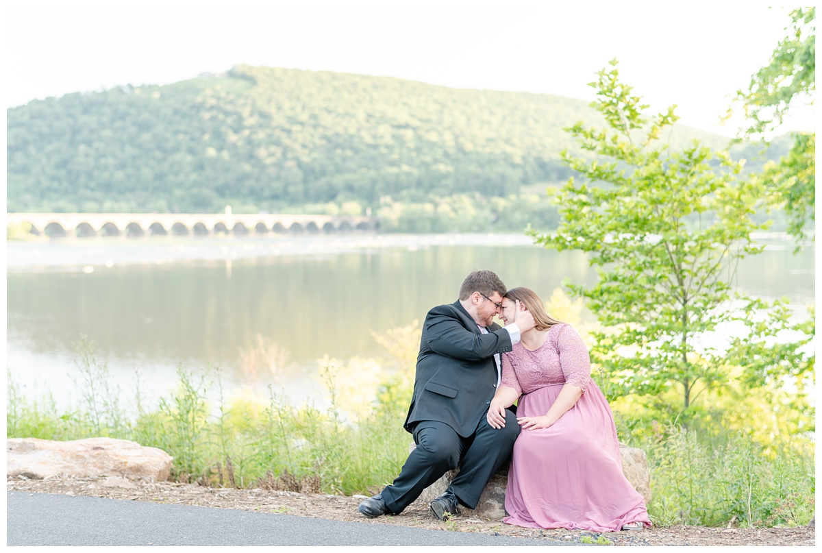 Engagement Session by Susquehanna River