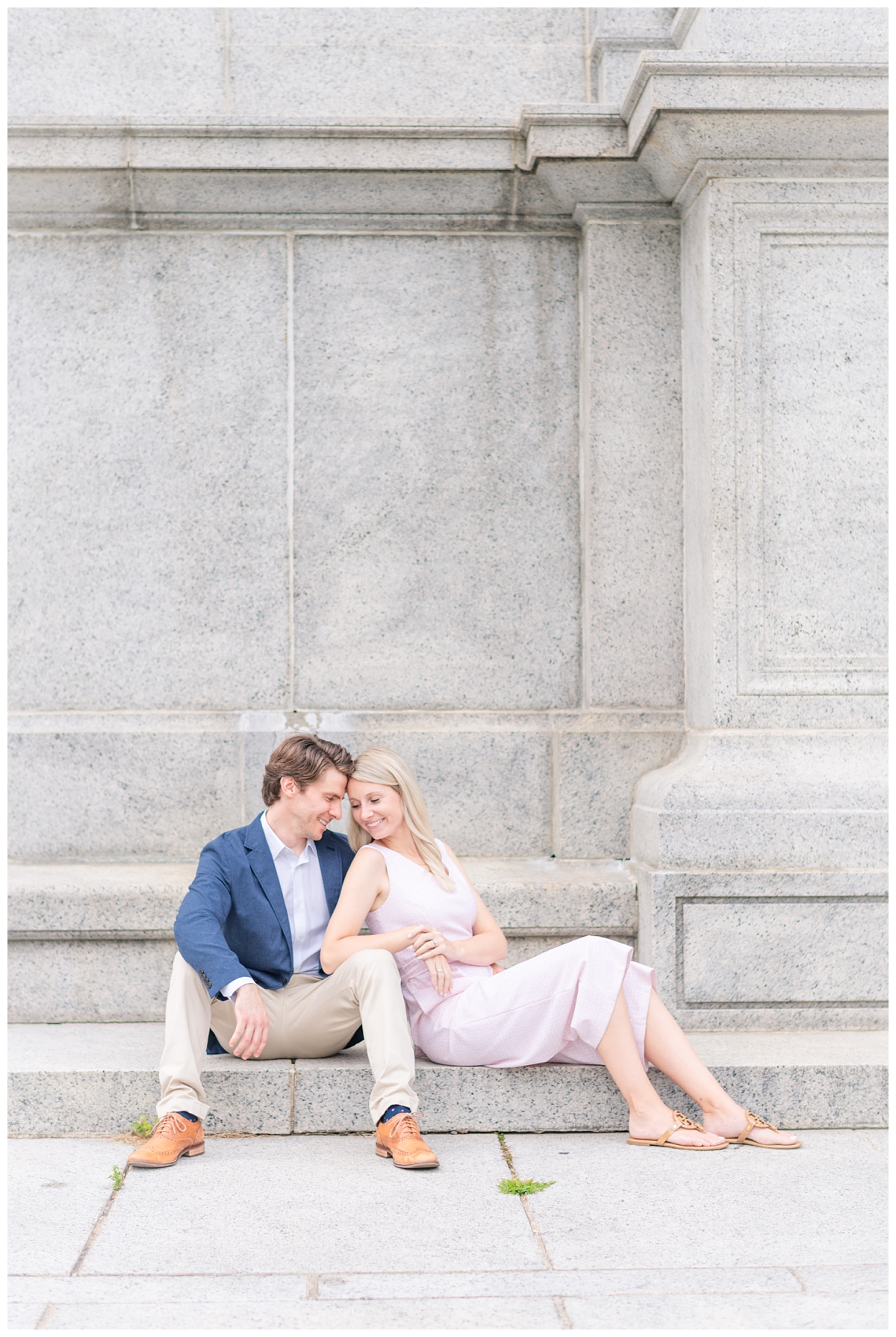 Engagement Session at Valley Forge National Arch