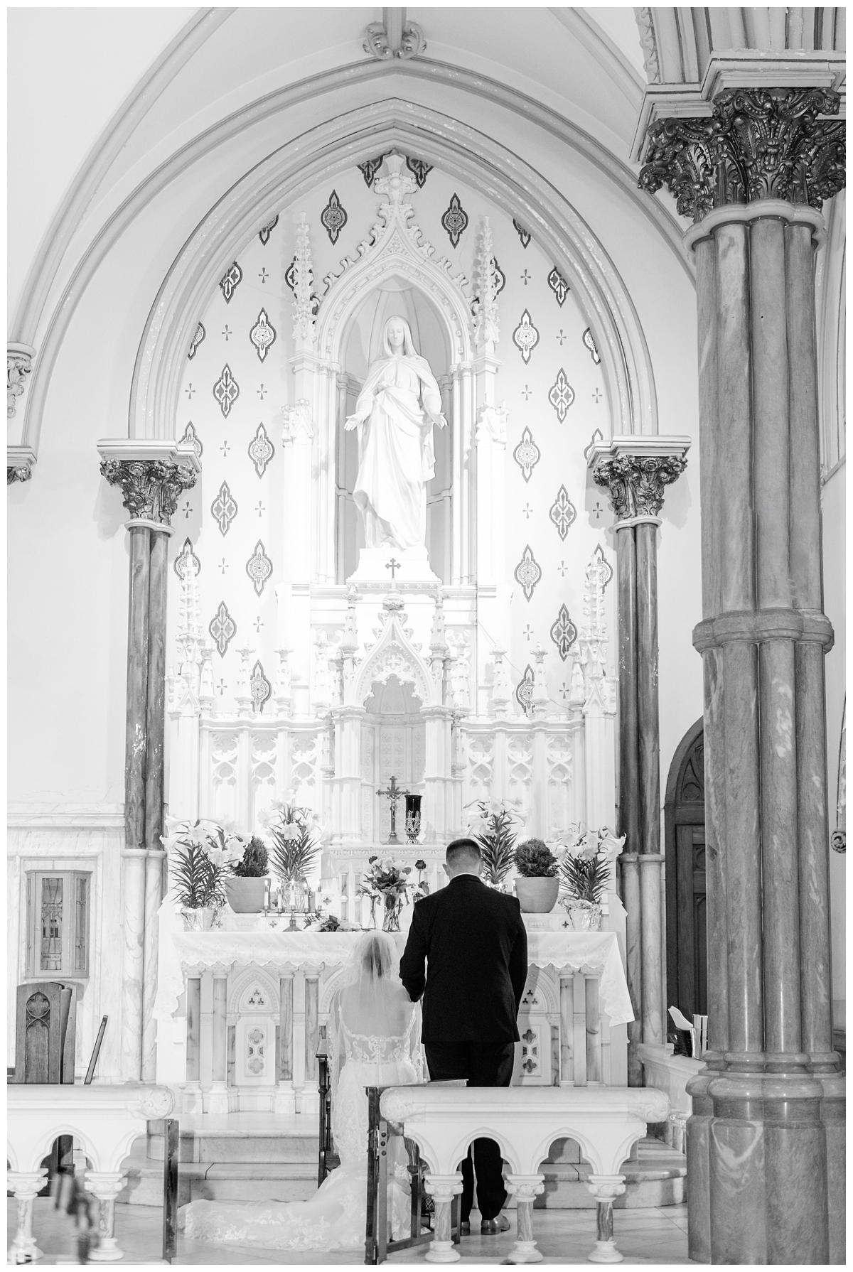 St. John the Baptist Catholic Church in Philadelphia Wedding