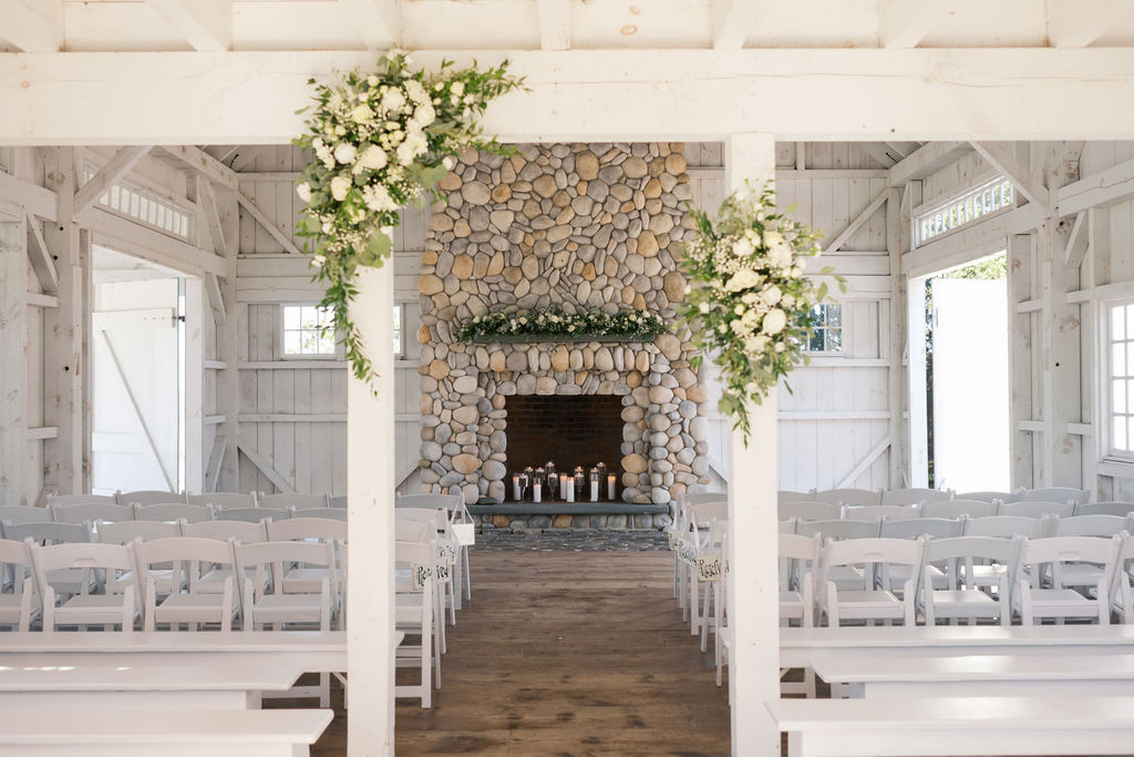 Bonnet Island Estate wedding ceremony